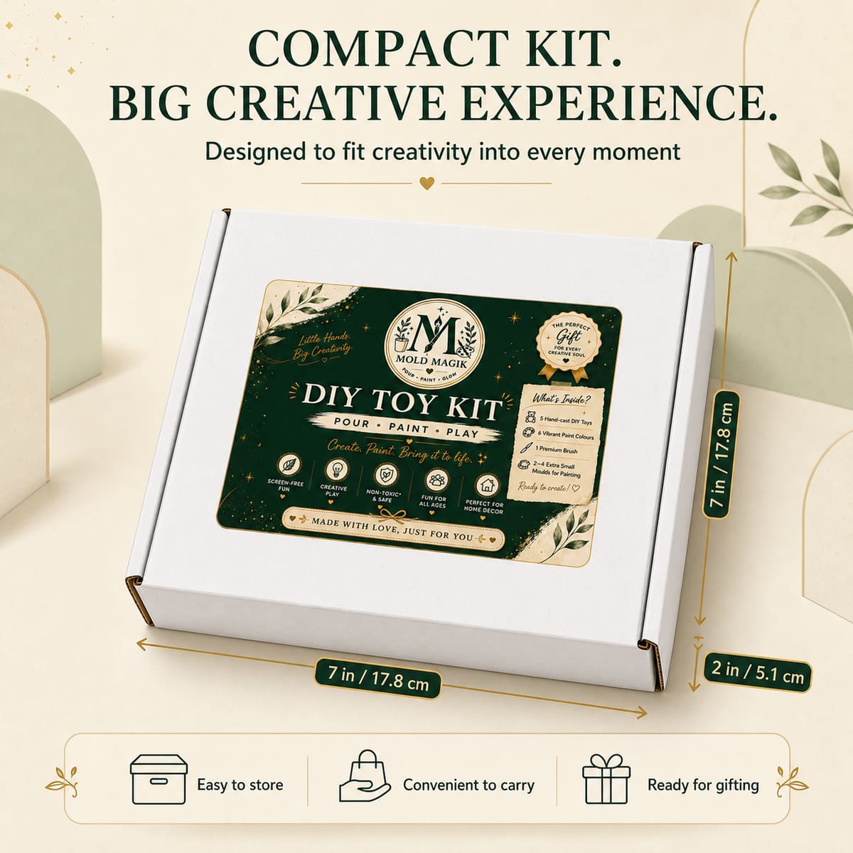 Compact DIY Toy Kit — what's inside