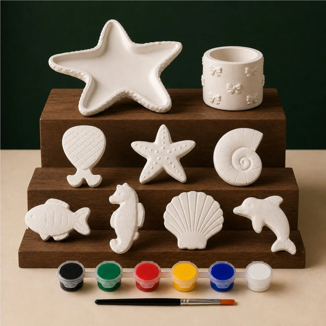 Starfish Bow Sea Seven — DIY Plaster of Paris Painting Kit